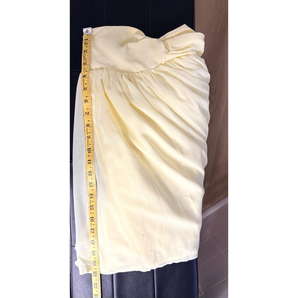 Peppermayo Saturn Mini Dress Yellow Size US 4 (NWT) - Picture 9 of 9